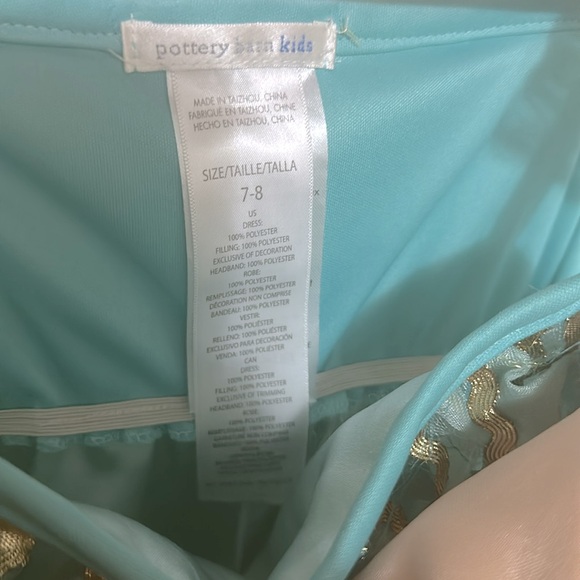 EUC Pottery barn Kids Mermaid Halloween Costume 7-8T - Picture 13 of 13